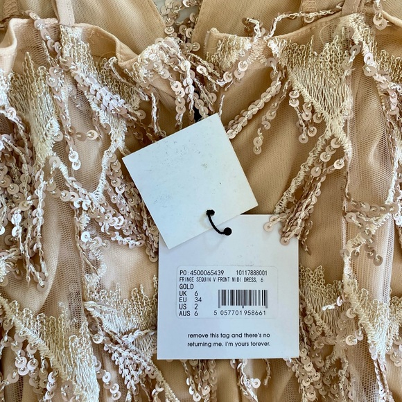 Sequin Fringe Dress - Picture 6 of 6